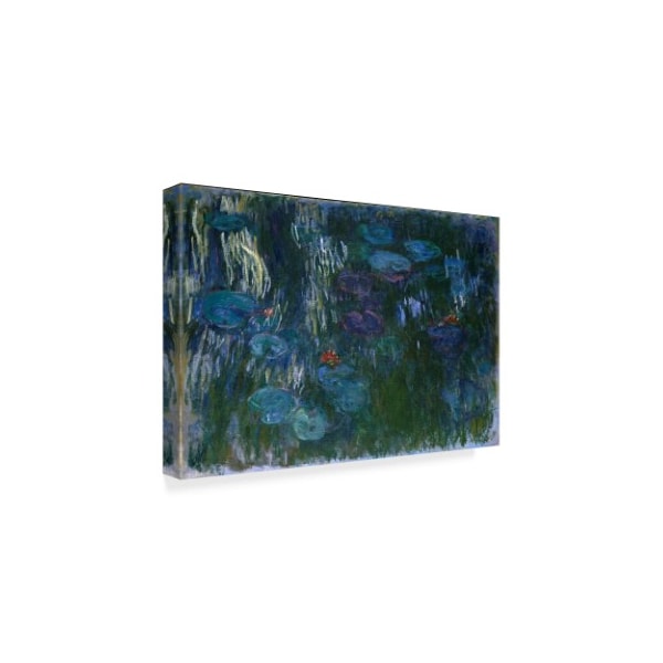 Claude Monet 'Water Lilies' Canvas Art,30x47